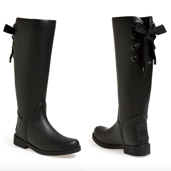 Coach Shoes - *LAST CHANCE* Coach Black Rainboots - Size 8 (NWT)